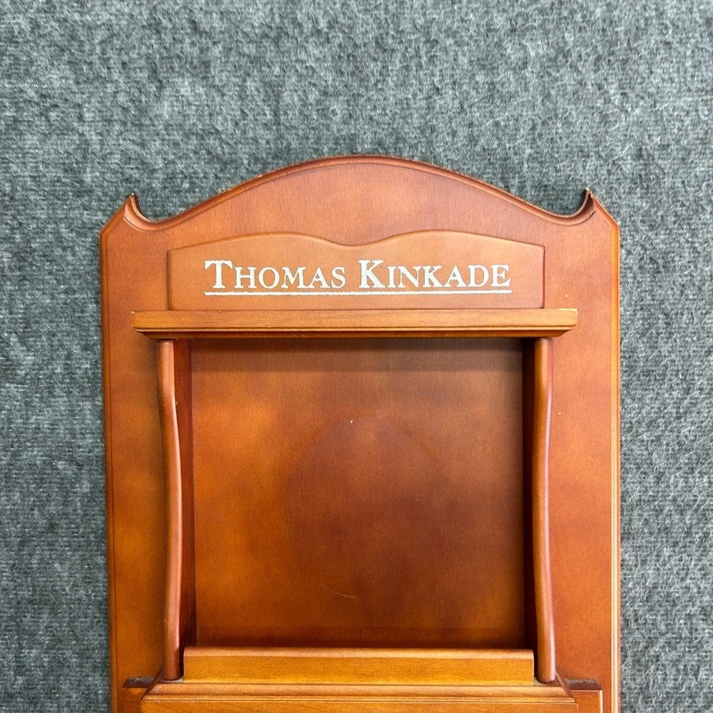 Thomas Kinkade Painter of Light Perpetual Wooden Calendar‎ NO PLATES OR TILES